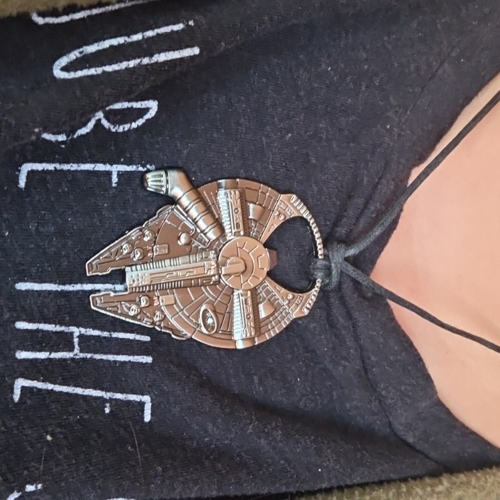 Star Wars Millennium Falcon multi-functional Necklace